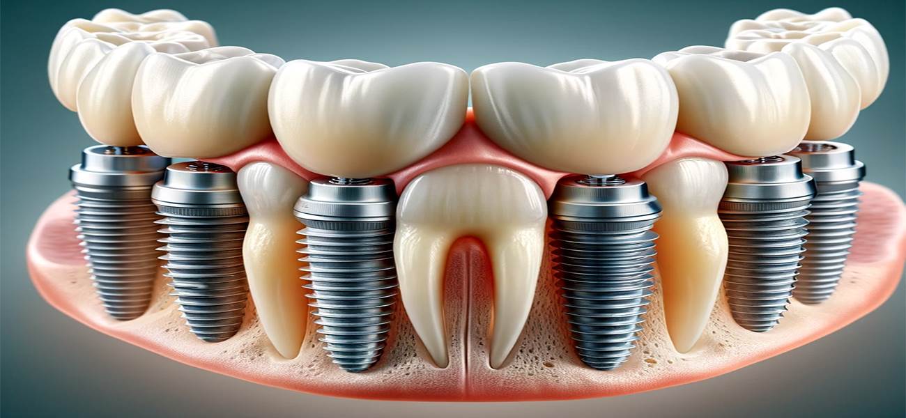 ایمپلنت دندان بدون درد